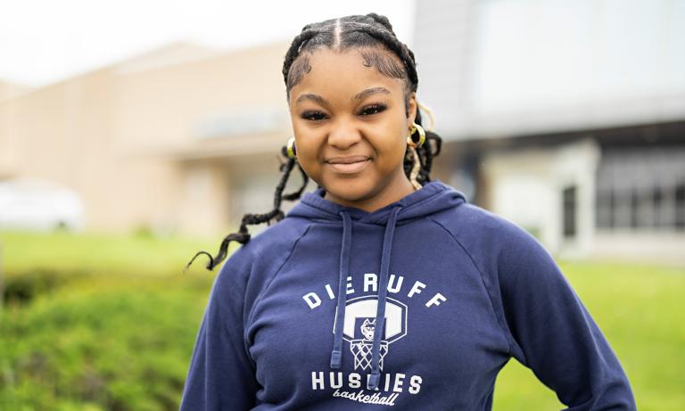 Janayah Page received a meniscal transplant at Lehigh Valley Orthopedic Institute.