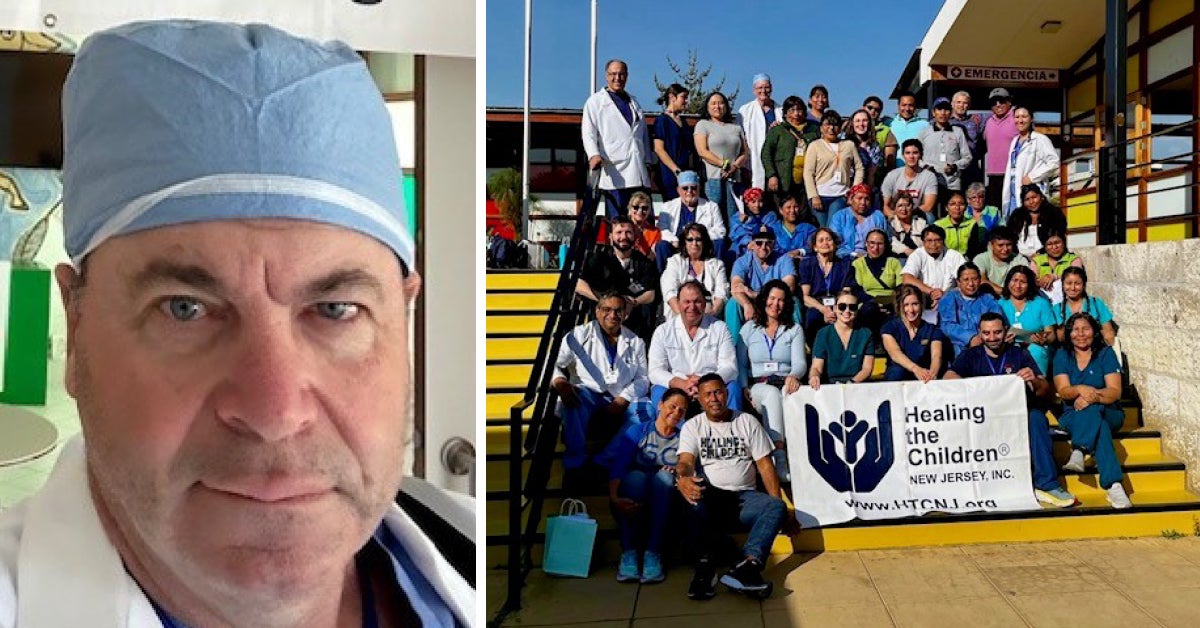 LVPG plastic surgeon Randolph Wojcik, MD, completed a volunteer trip to Peru.