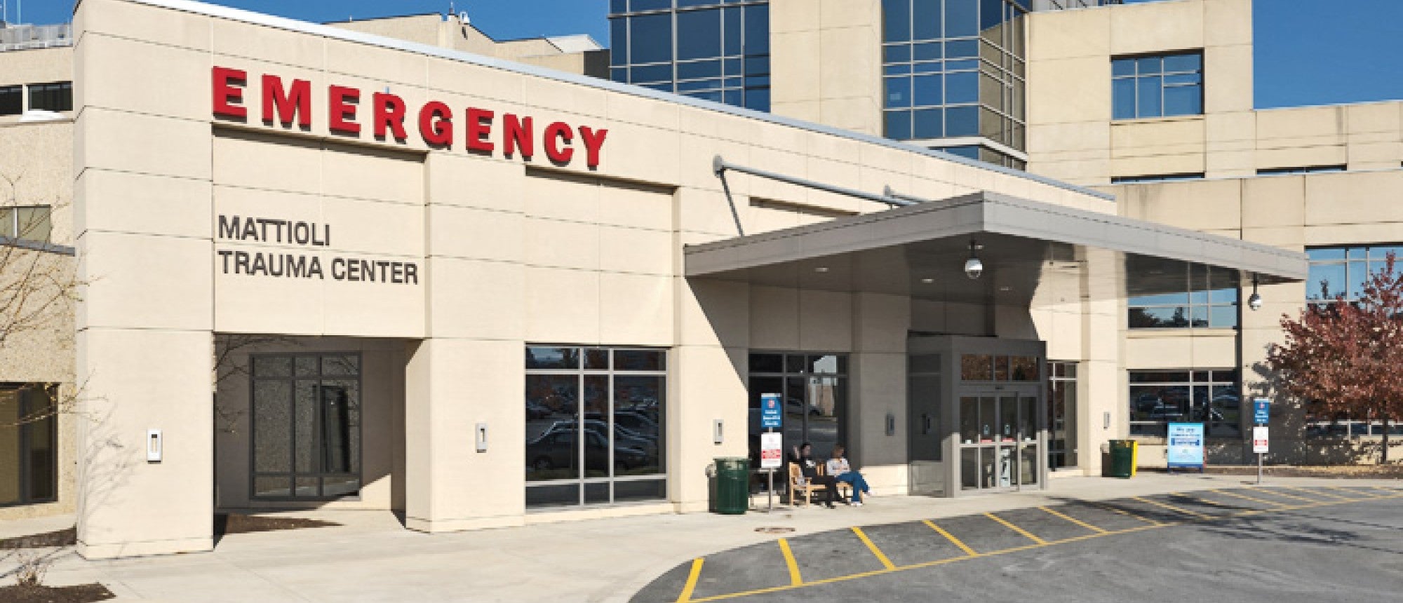 Emergency Room entrance at Lehigh Valley Hospital–Cedar Crest