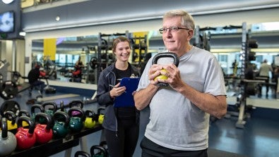 Dave Mancke leaned on LVHN Fitness, both before and after his COVID-19 diagnosis