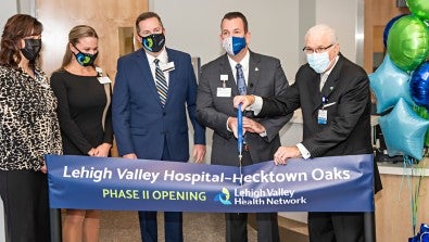 Expansion project with additional patient rooms opens less than six months after new hospital opened