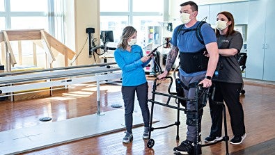 EksoNR, a wearable robotic exoskeleton