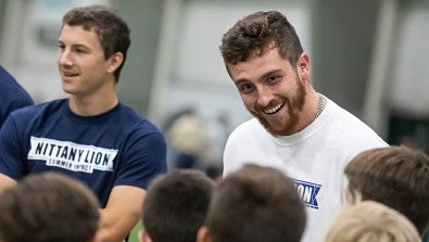 LVHN and Penn State Quarterback Sean Clifford Hosted Football Camp for Young Athletes