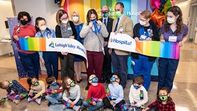 Lehigh Valley Reilly Children’s Hospital Ribbon cutting for more inpatient beds