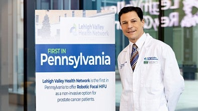 Urologist Angelo Baccala, MD, Chief, Division of Urology, LVHN.