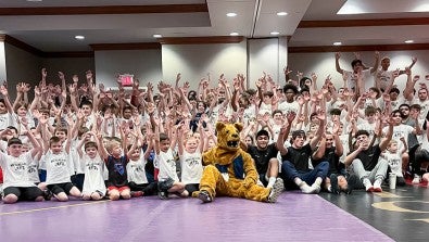 Lehigh Valley Orthopedic Institute and West Scranton Wrestling-wrestling clinic 