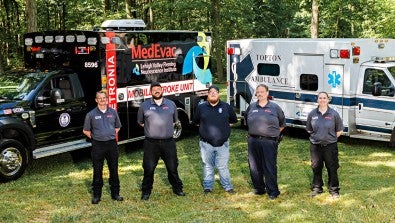 LVHN Mobile Stroke Unit Partners With Topton Ambulance