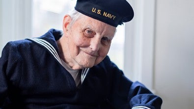 World War II Navy veteran Paul Carroll Kollmeyer of Pottstown was impressed by the Heart and Vascular Institute’s experience with the TAVR procedure. 