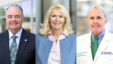 Three LVHN Leaders Among Lehigh Valley Business Power 100