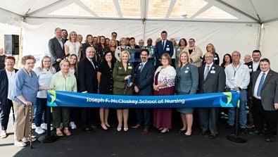 Ribbon Cutting Celebrates the New Joseph F. McCloskey School of Nursing at LVHN