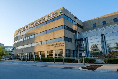 John and Dorothy Morgan Cancer Center exterior