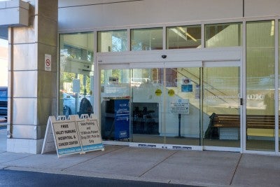 Dale & Frances Hughes Cancer Center entrance