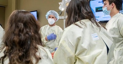 Cadaver Lab Experience for Local High Schoolers