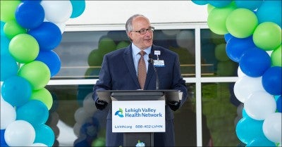 LVHN Cuts Ribbon to Open Lehigh Valley Hospital–Dickson City