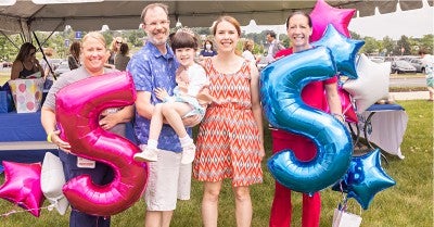 First Baby Born at LVH–Muhlenberg's Family Birth and Newborn Center Is Ready to Start Kindergarten