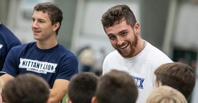 LVHN and Penn State Quarterback Sean Clifford Hosted Football Camp for Young Athletes