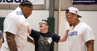 LVHN and Penn State Quarterback Sean Clifford Hosted Football Camp for Young Athletes