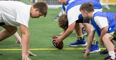 LVHN and Penn State Quarterback Sean Clifford Hosted Football Camp for Young Athletes