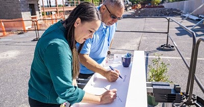 Final Steel Beam Placed for Cancer Center at LVH–Hazleton