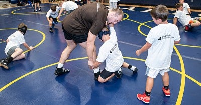 wrestling clinic 