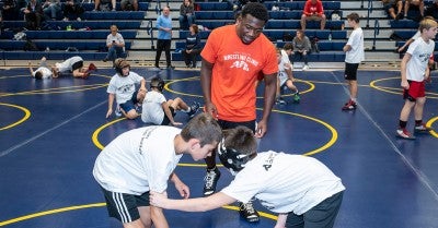 wrestling clinic 