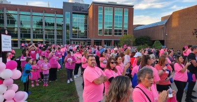 Lehigh Valley Hospital–Pocono and East Stroudsburg University Hold Their Annual Pink Light Walk