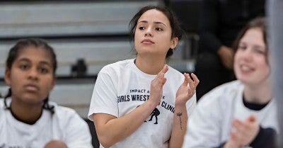 LVHN and Collegiate Wrestling Sisters Host Youth Girls Wrestling Clinic