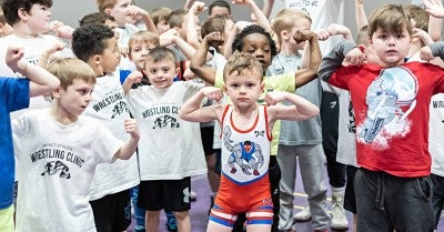 Lehigh Valley Orthopedic Institute and West Scranton Wrestling-wrestling clinic 