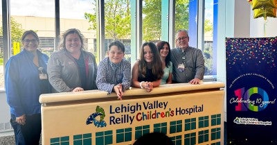 Twins Born Weighing Less Than 3 Pounds Combined Return to Lehigh Valley Reilly Children’s Hospital NICU to Celebrate 10th Birthday 