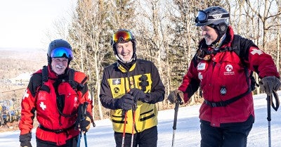 Steve Bomberger, volunteer ranger at Camelback, suffered sudden cardiac arrest at Camelback Ski Resort at Camelback Ski Resort at Camelback Ski Resort 