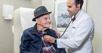 World War II Navy veteran Paul Carroll Kollmeyer of Pottstown was impressed by the Heart and Vascular Institute’s experience with the TAVR procedure. 