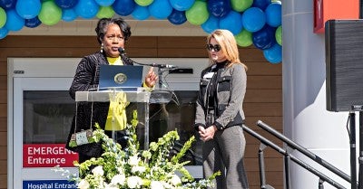 Ribbon-cutting at Lehigh Valley Hospital–Macungie