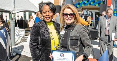 Ribbon-cutting at Lehigh Valley Hospital–Macungie