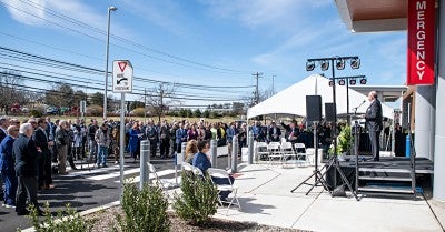 Ribbon-cutting at Lehigh Valley Hospital–Macungie