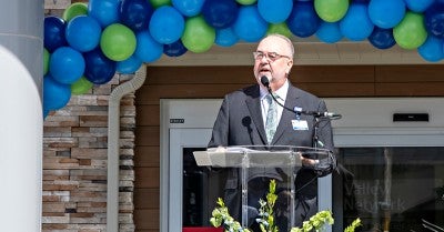 Ribbon-cutting at Lehigh Valley Hospital–Macungie