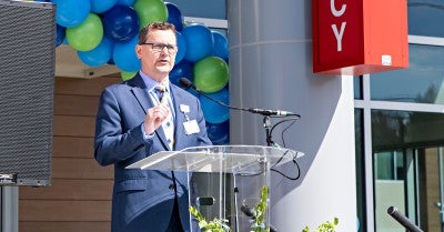 Ribbon-cutting at Lehigh Valley Hospital–Macungie