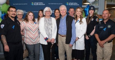 LVHN honors trauma survivors, first responders and healers during annual event at Lehigh Valley Hospital–Muhlenberg.