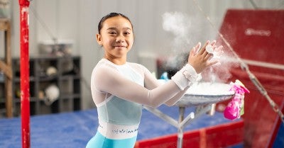 Kelsey Silva suffers a wrist injury that threatens to derail her gymnastics competition season