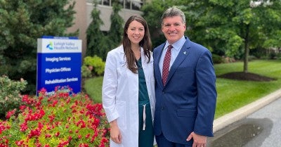 Father’s Day Offers Extra Special Meaning for LVHN Father and Daughter This Year