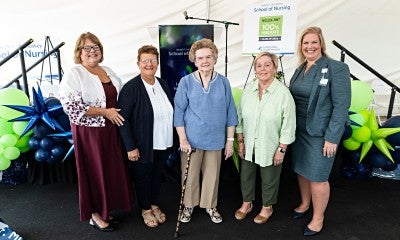 Ribbon Cutting Celebrates the New Joseph F. McCloskey School of Nursing at LVHN