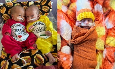 In the neonatal intensive care unit (NICU), the hospital’s tiniest patients sported their first Halloween costumes on Oct. 31.