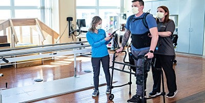 EksoNR, a wearable robotic exoskeleton