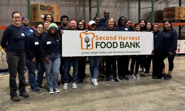 LVHN and Jefferson colleagues team up to support Second Harvest Food Bank