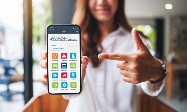 LVHN PedsPartner app helps parents navigate their child’s health issues