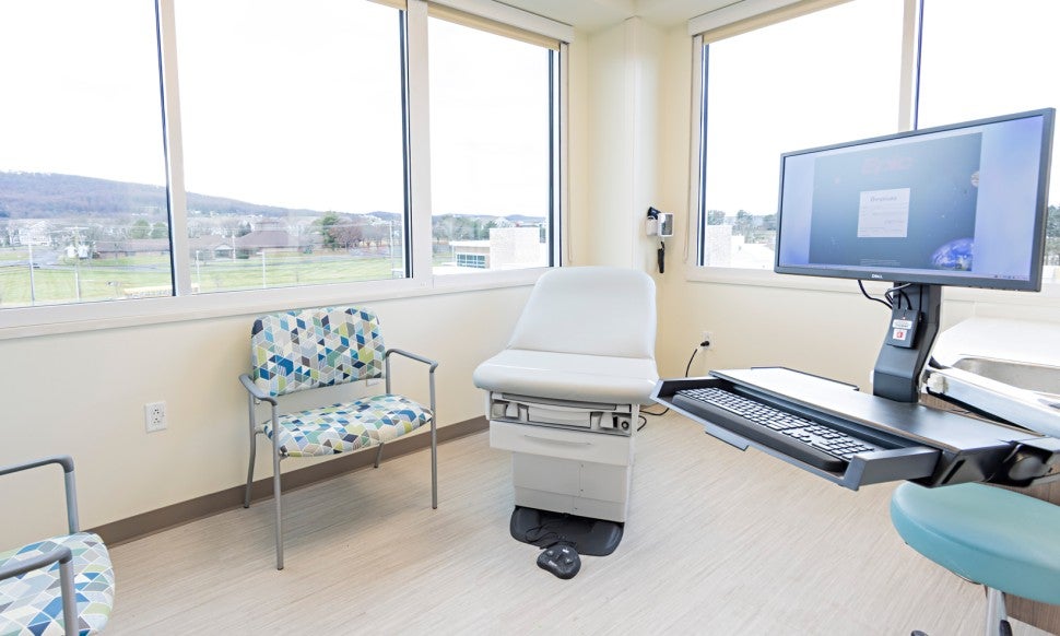 Health Center at Macungie Exam Room