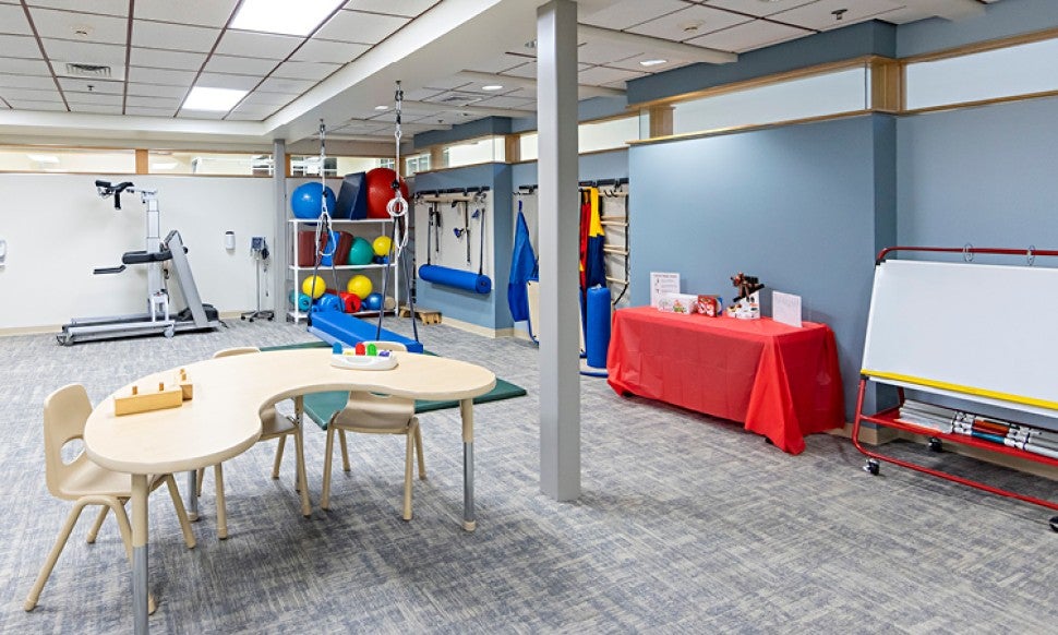 Schuylkill Pediatric Rehabilitation Room