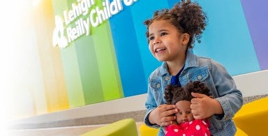 Lehigh Valley Reilly Children's Hospital child patient