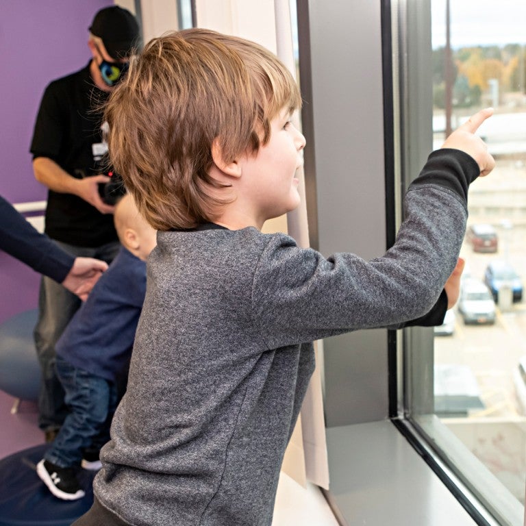 LVHN Superhero window washers