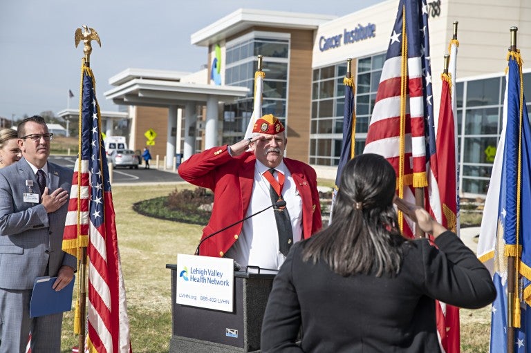 Veteran's day at LVHN Hecktown Oaks