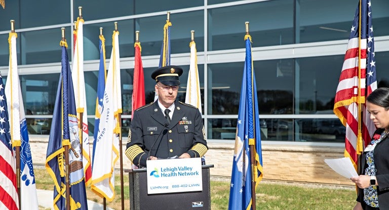 Veteran's day at LVHN Hecktown Oaks